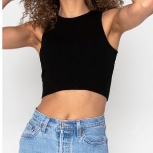 C’est Moi Bamboo Crop Top